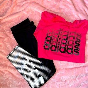 Girl adidas set size 14
